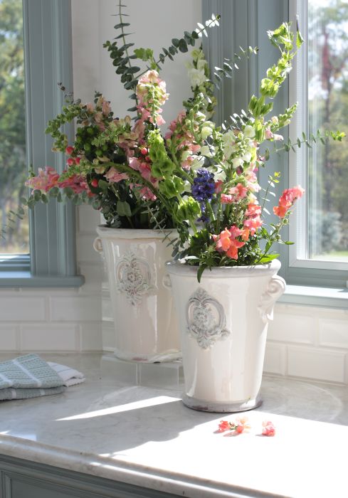 Rhonda Staley IIDA Iowa City New Classic flower pot