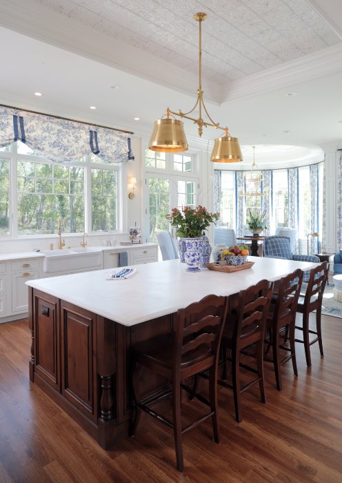 Rhonda Staley IIDA Iowa City New Classic kitchen island