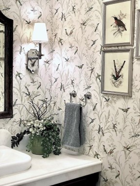 Rhonda Staley IIDA Rhonda Staley Designs Functional Powder Rooms durable