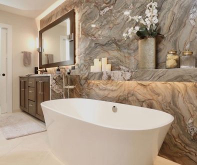 traditional master bathroom