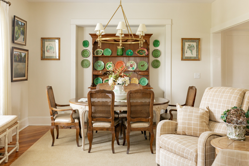 Rhonda Staley IIDA Iowa My 1923 Foursquare Farmhouse dining room