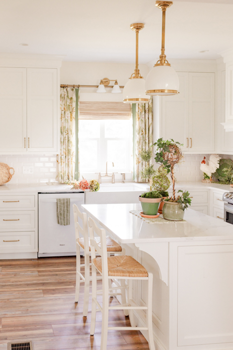 Rhonda Staley IIDA Iowa My 1923 Foursquare Farmhouse kitchen island